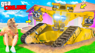 GTA 5 - Я НАШЁЛ ГИГАНТСКОГО ТЕРМИНАТОРА ПОД ЗЕМЛЁЙ ! РОБОТ УБИЙЦА ! - ПРЯЧЬ И ИЩИ В ГТА 5 ОНЛАЙН