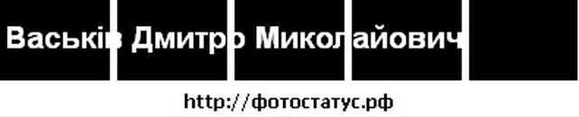 Дмитро Васьків фотография #17 (источник - https://vk.com/id133590225)
